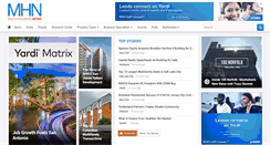 Desktop Screenshot of multihousingnews.com